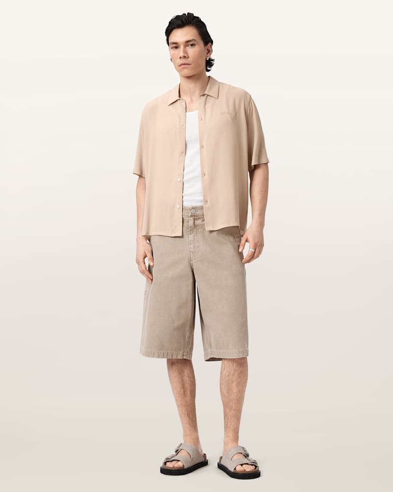 Baron Embroidered Boxy Shirt