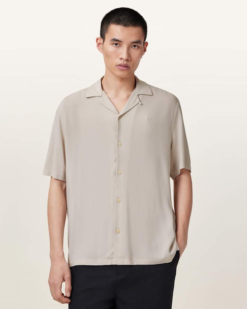 Venice Revere Collar Ramskull Shirt