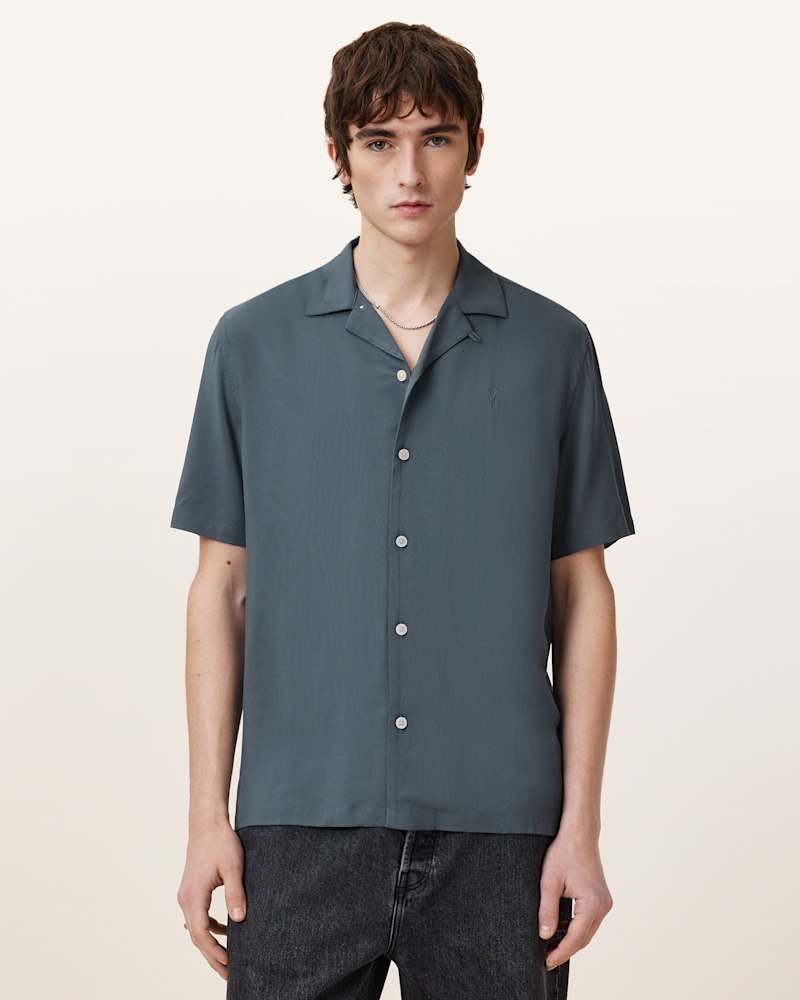 Venice Revere Collar Ramskull Shirt