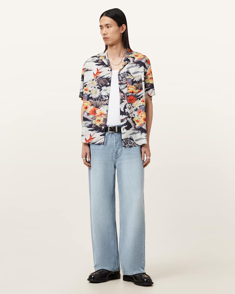 Oscani Short Sleeve Printed Shirt