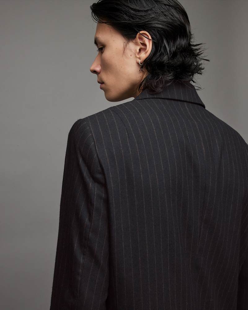 Blues Pinstriped Blazer