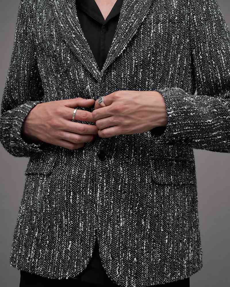 Argyll Textured Tailored Fit Blazer