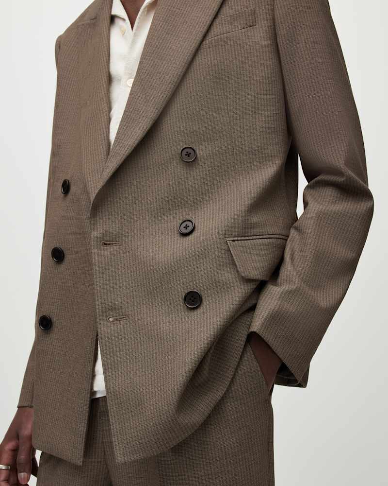 Dante Double Breasted Relaxed Blazer