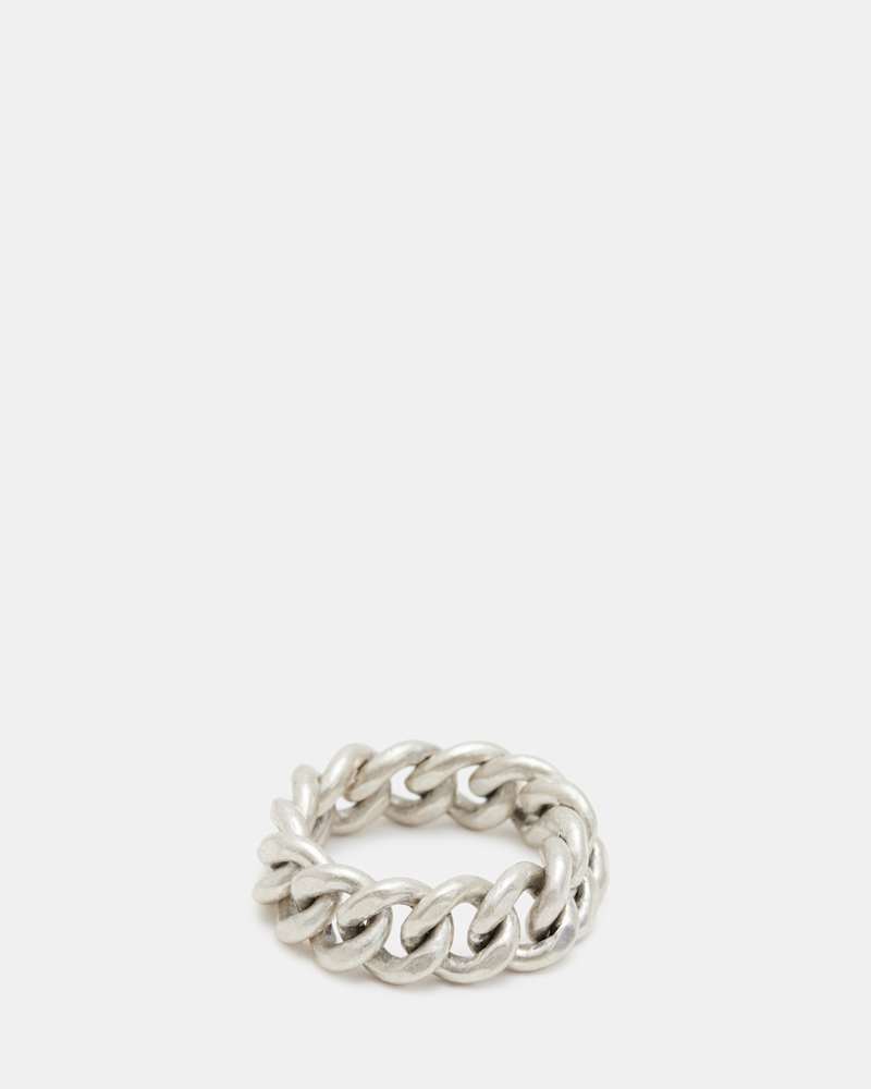 Colt Curb Sterling Silver Ring