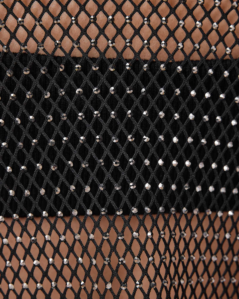 Calytrix Sparkle Fish Net Top