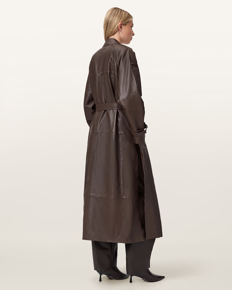 Reed Leather Trench