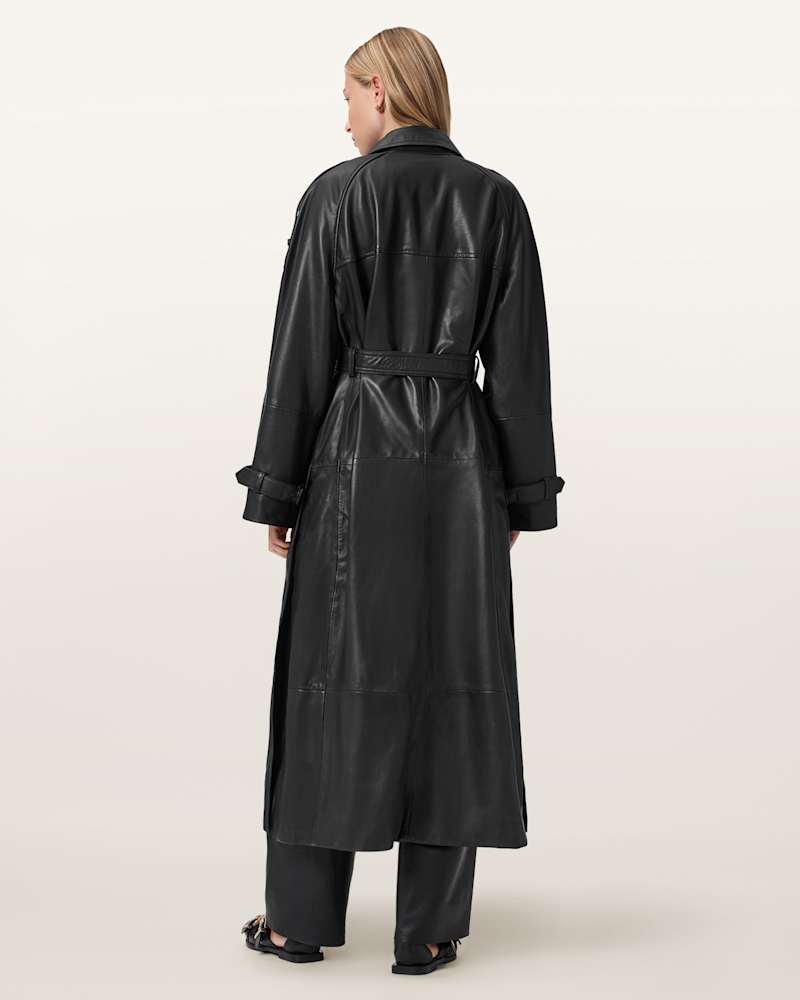 Reed Leather Trench