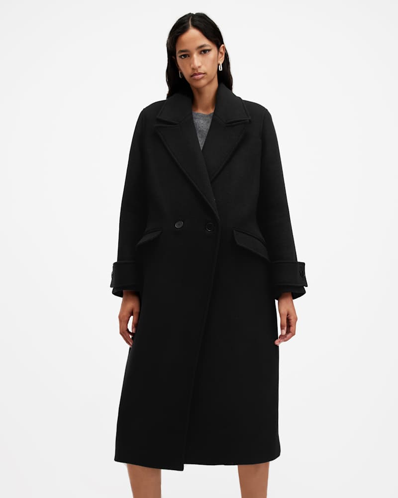 Mabel Double Breasted Oversized Coat