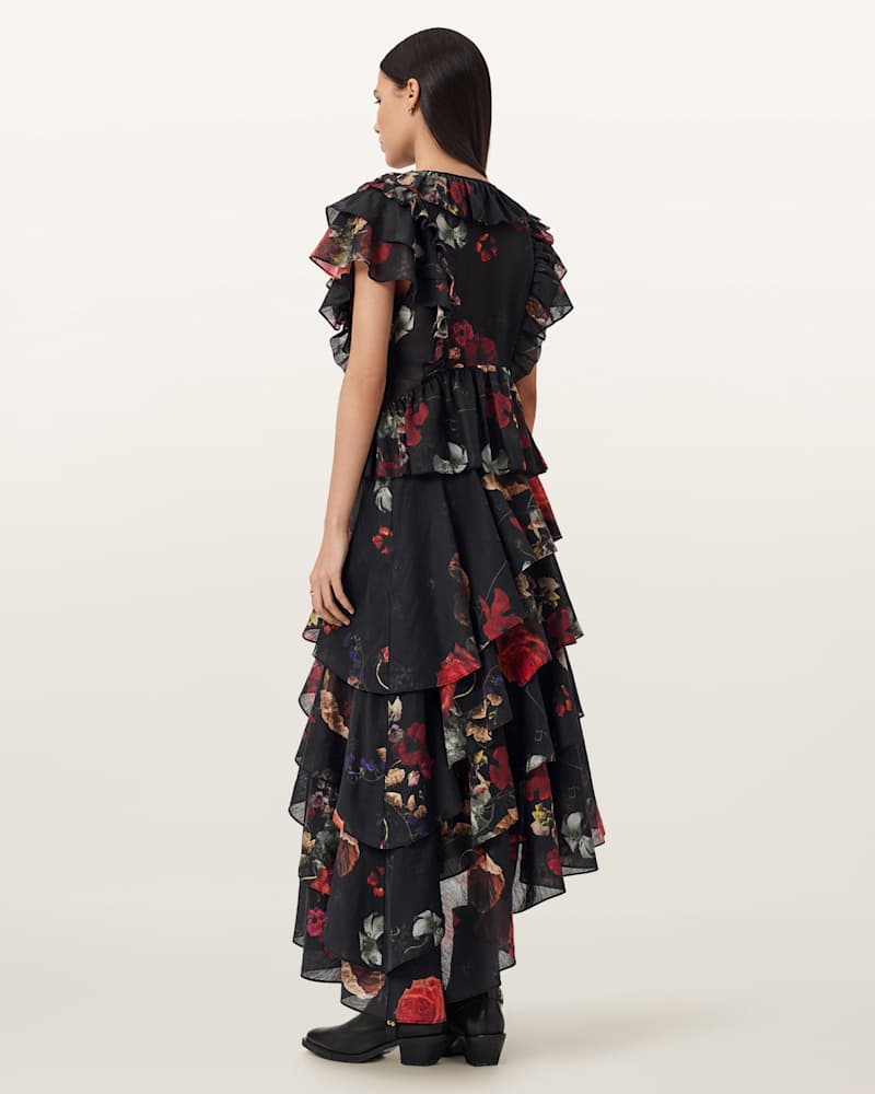 Caya Floral Maxi Skirt