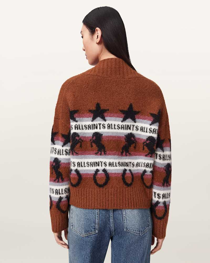 Epona Jacquard Cardigan