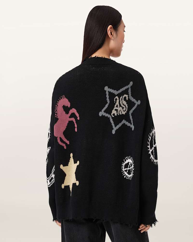 Hester Jacquard Cardigan