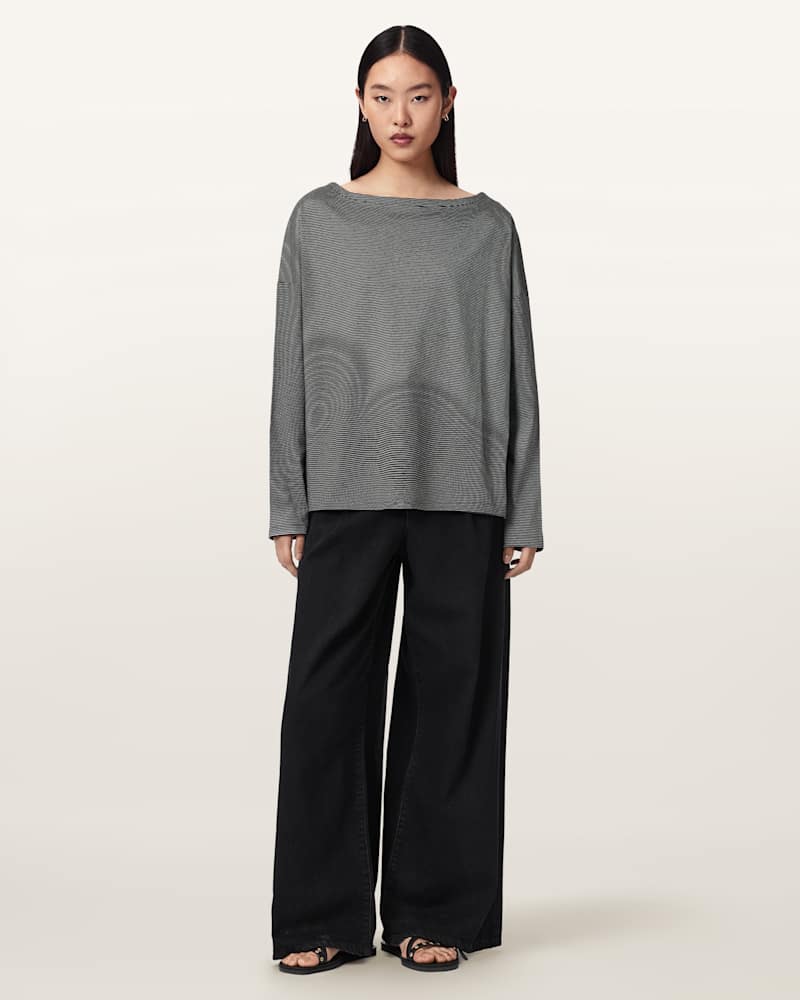 Rita Long Sleeve Striped T-Shirt