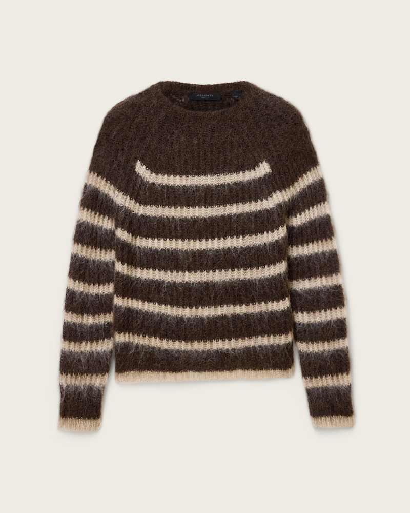 Riga Striped Crew Neck Jumper 