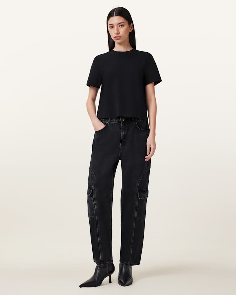 Lisa Boxy Crew Neck T-Shirt