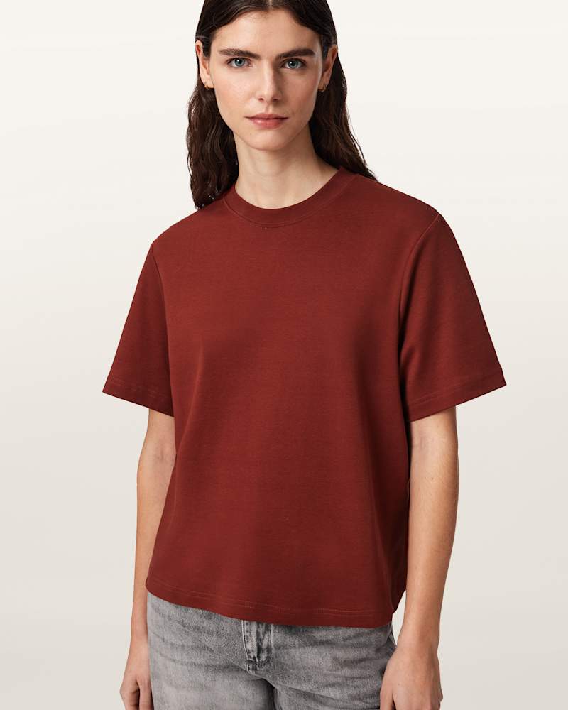 Lisa Boxy Crew Neck T-Shirt