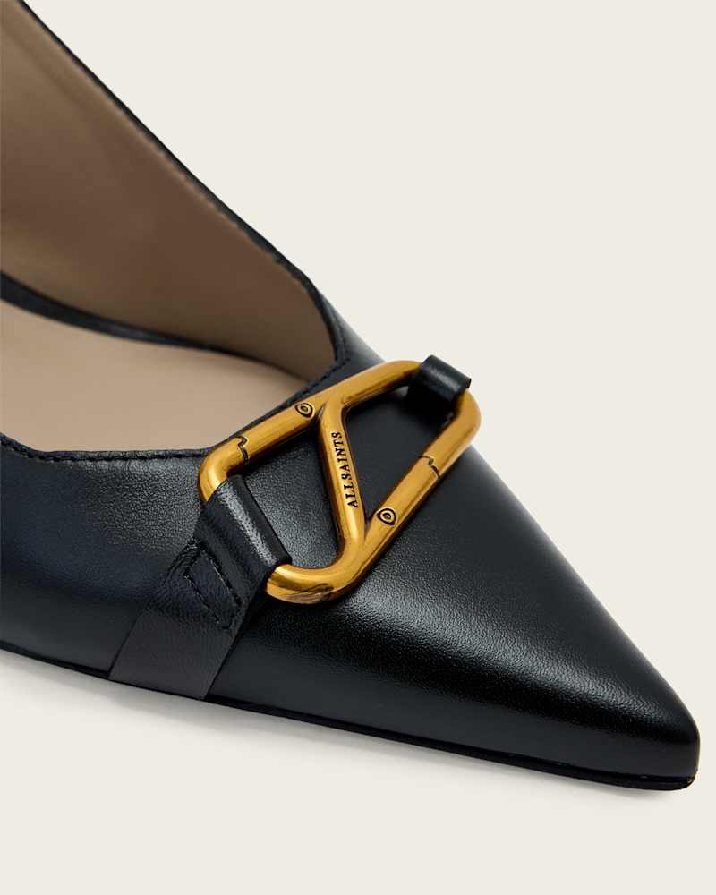 Hera Leather Slingback Shoes