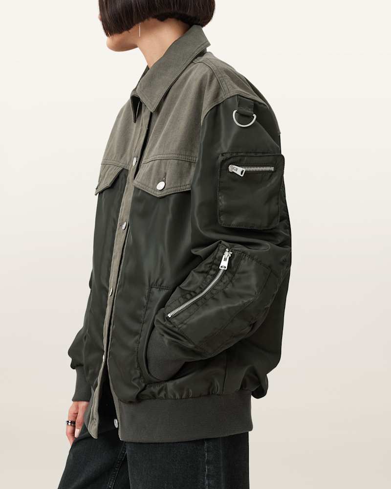 Verity Relaxed Fit Bomber Jacket