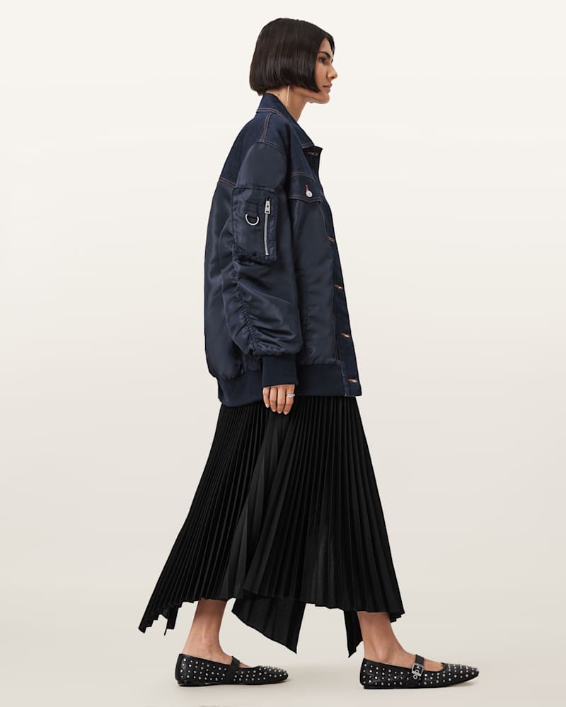 Verity Relaxed Fit Bomber Jacket