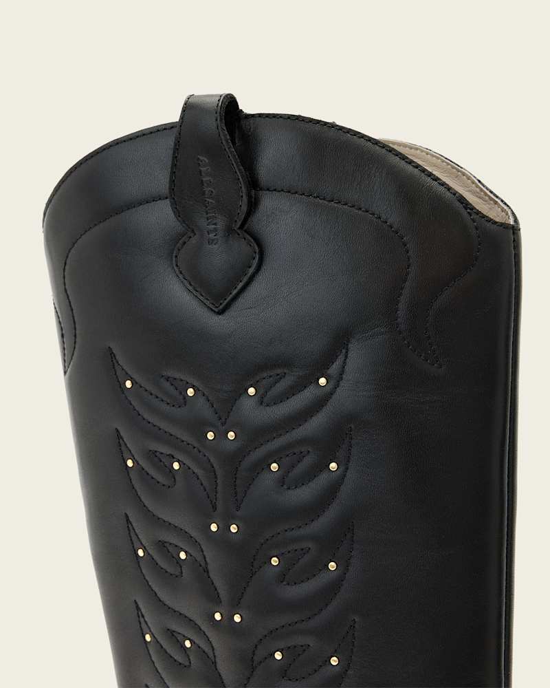 Dolly Studded Leather Boots