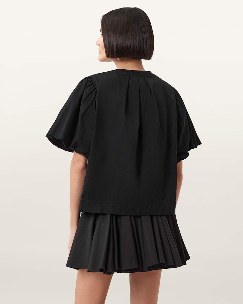 Jess Relaxed Woven T-Shirt