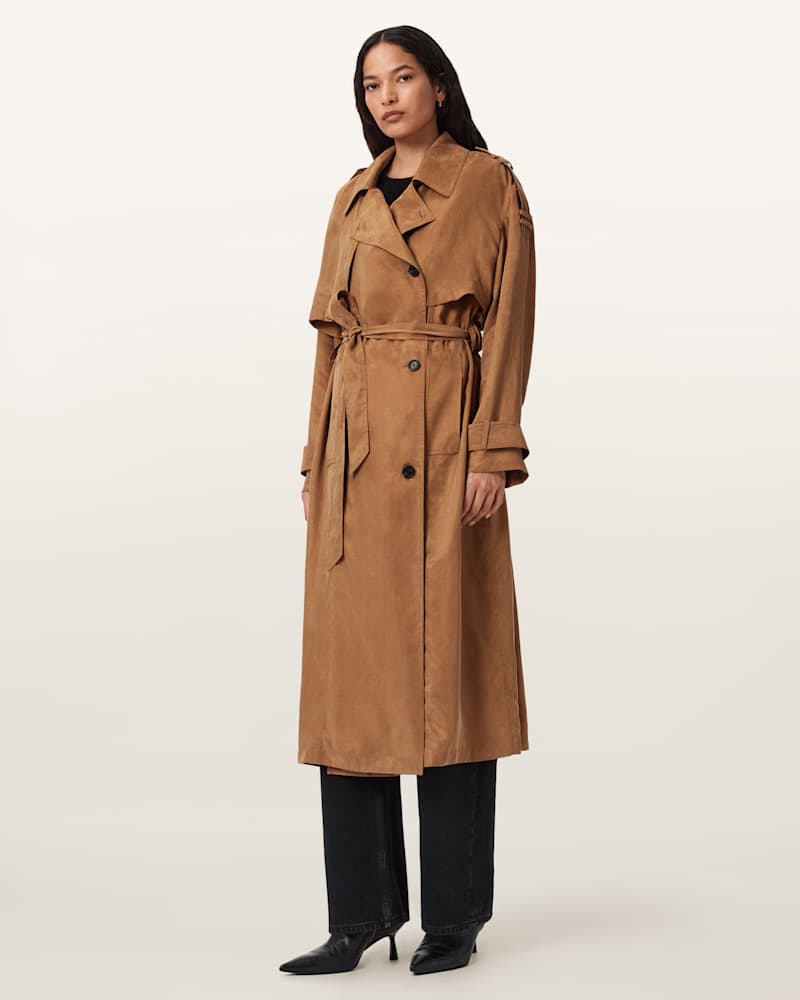 Linnie Lightweight Trench Coat