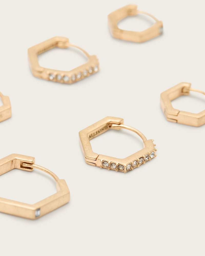 Hattie Mixed Hoop Earring Set