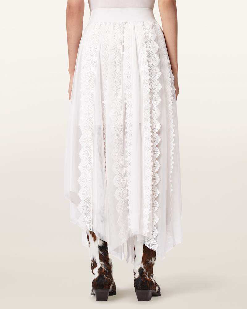 Vashtie Lace Maxi Skirt