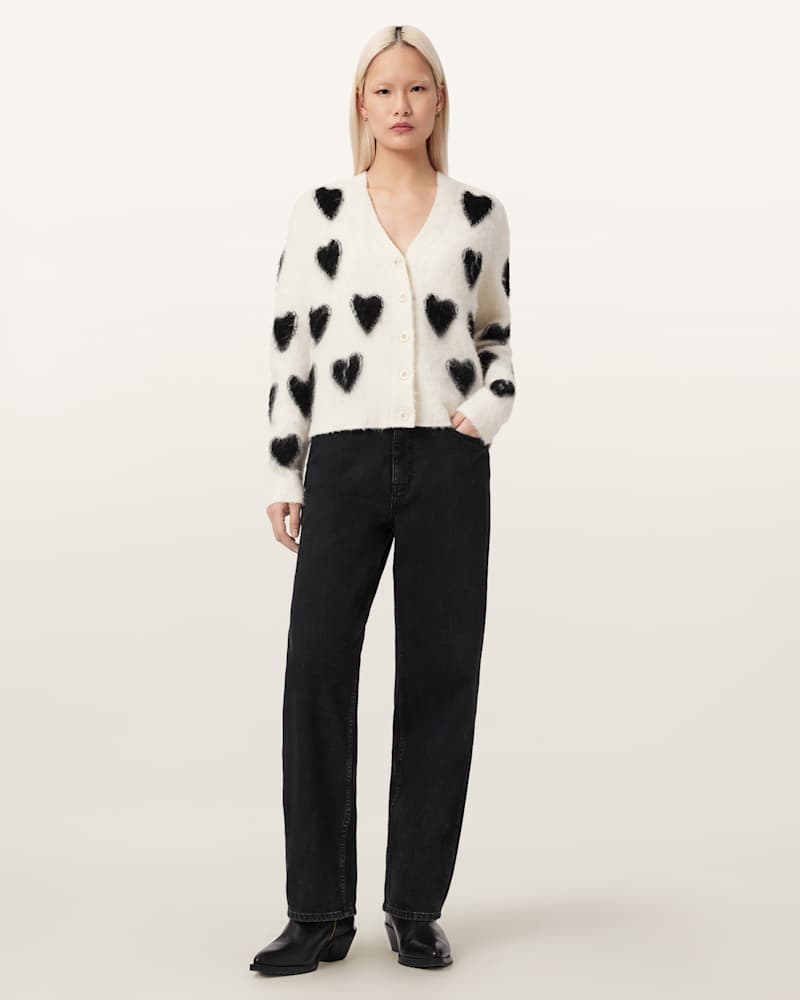 Scatter Heart Cardigan