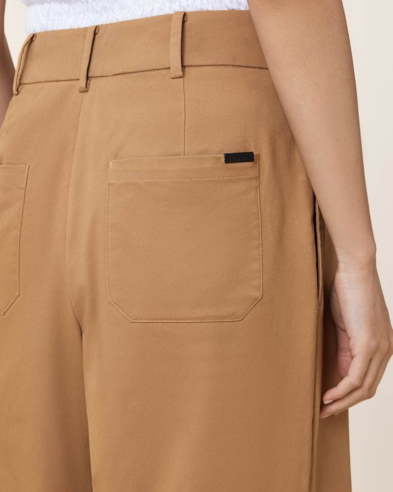 Poppy Brown Chino Trousers
