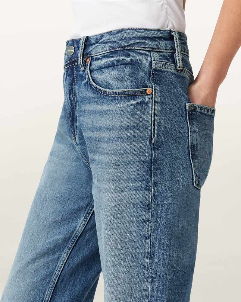 Ida Straight Leg Denim Jeans