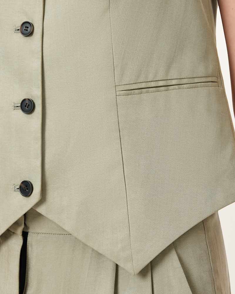 Averie Tencel Relaxed Fit Waistcoat