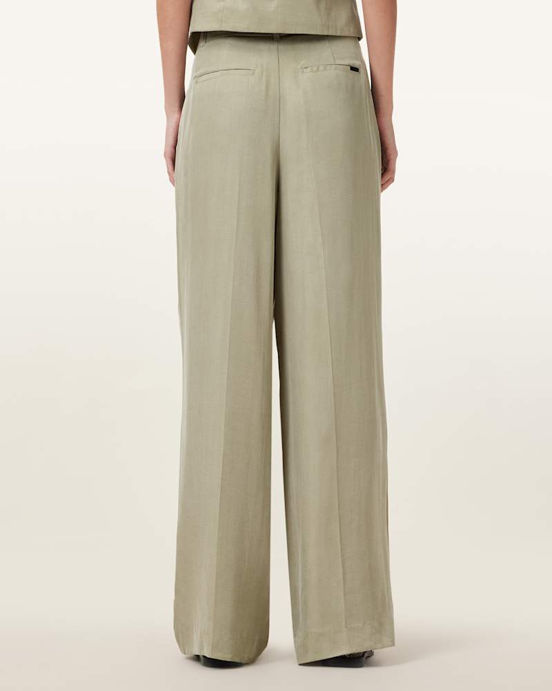 Averie Tencel Wide Leg Trousers