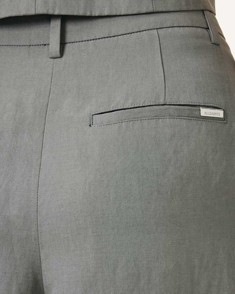 Averie Tencel Relaxed Fit Linen Blend Shorts