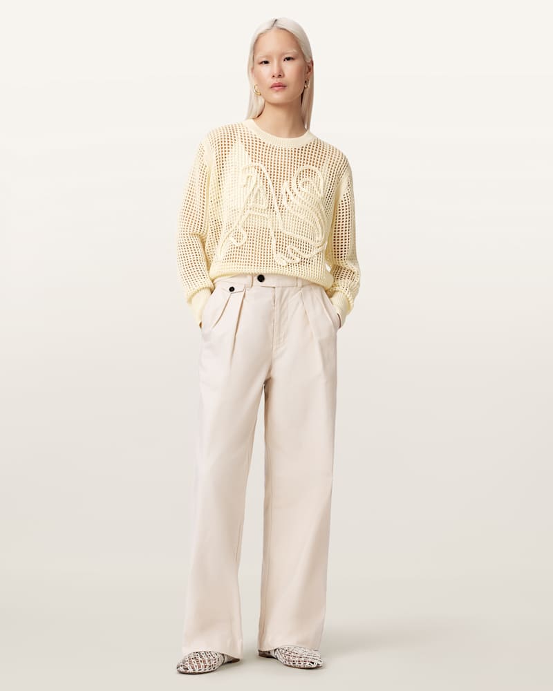Raelyn Relaxed Fit Open Stitch Jumper