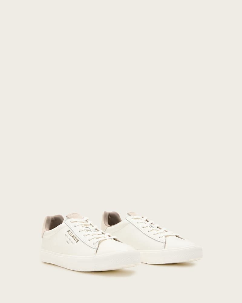 Underground Leather Low Top Trainers