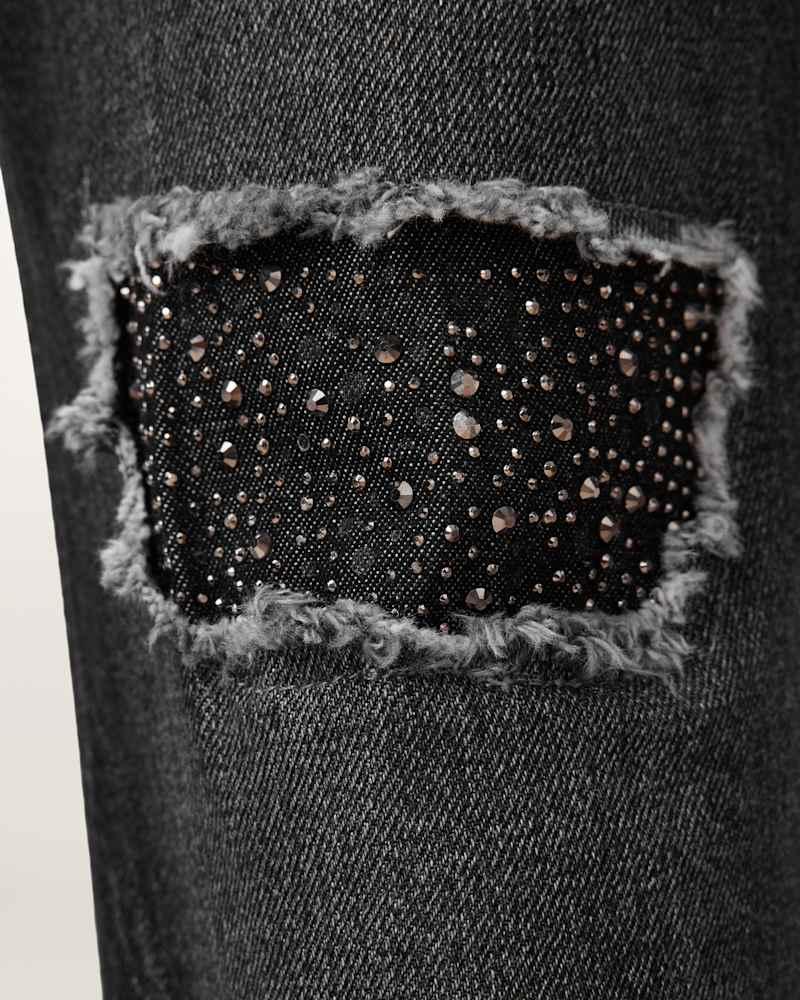 Ida Cropped Straight Denim Jeans