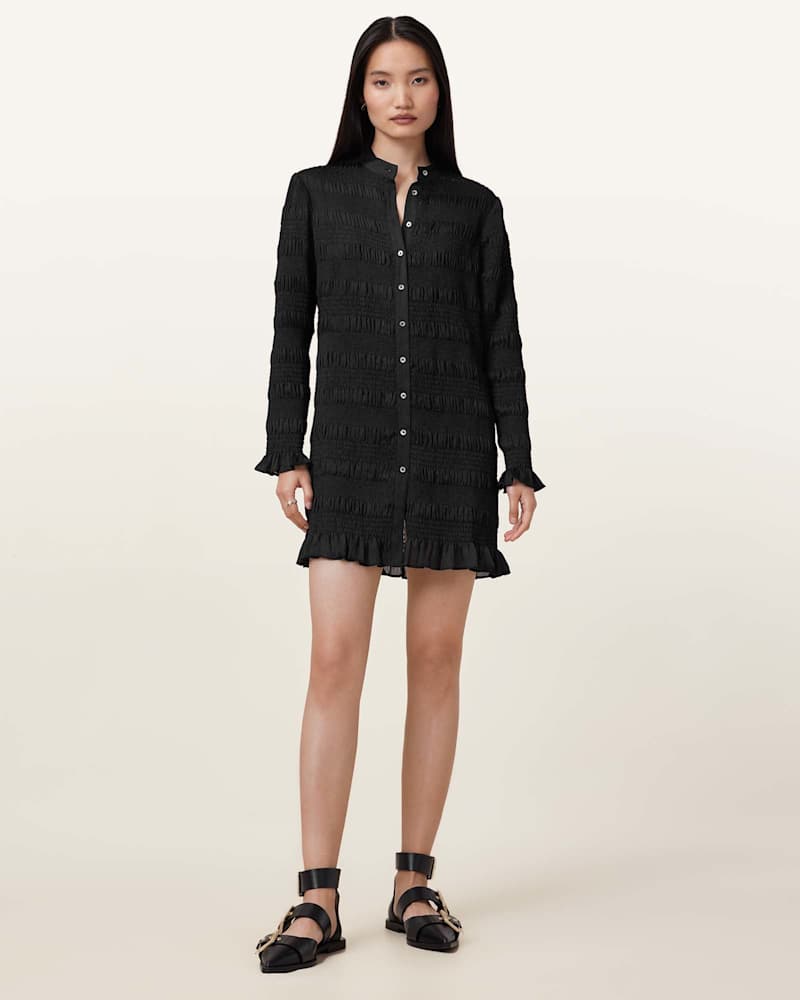 Meg Smocked Mini Dress