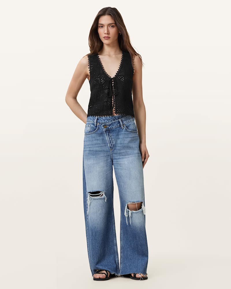 Florence Crochet Waistcoat