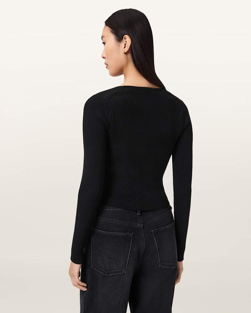 Cruz Hally Knitted Fitted Jumper