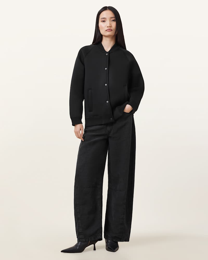 Nicola Oversized Bomber Jacket