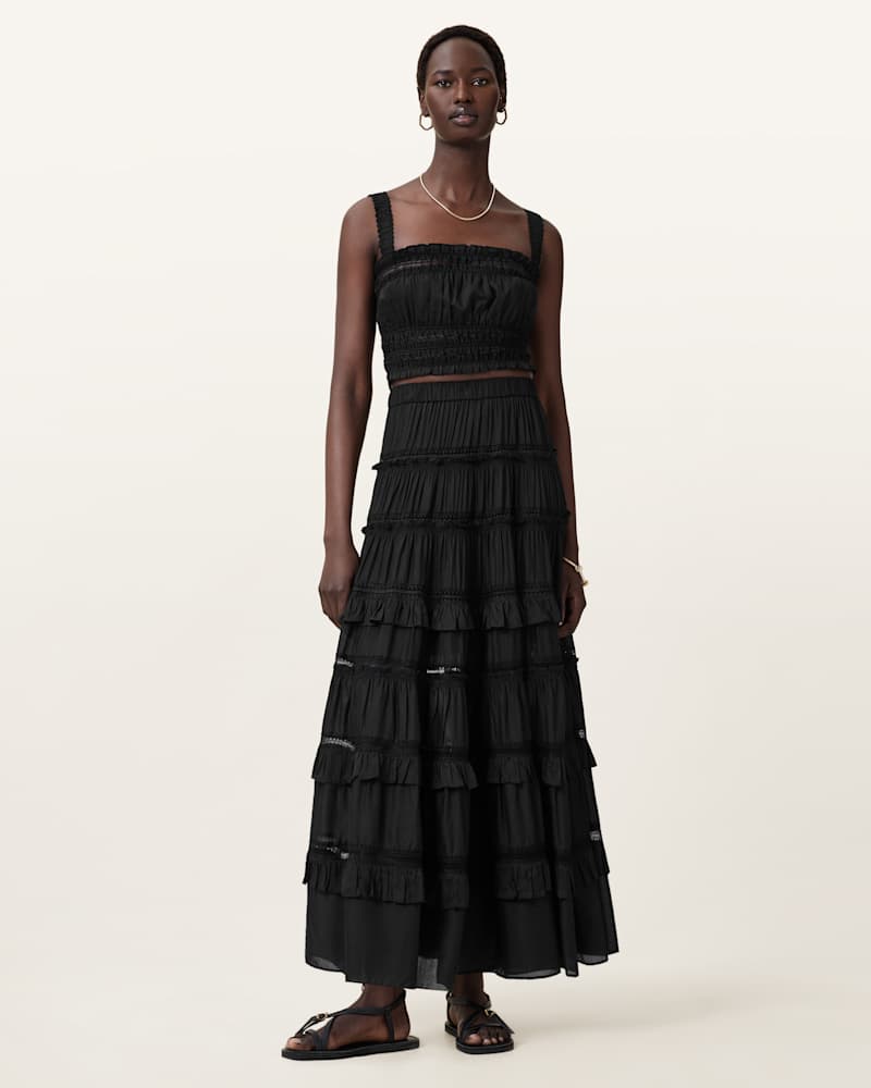 Talia Lace Cropped Top