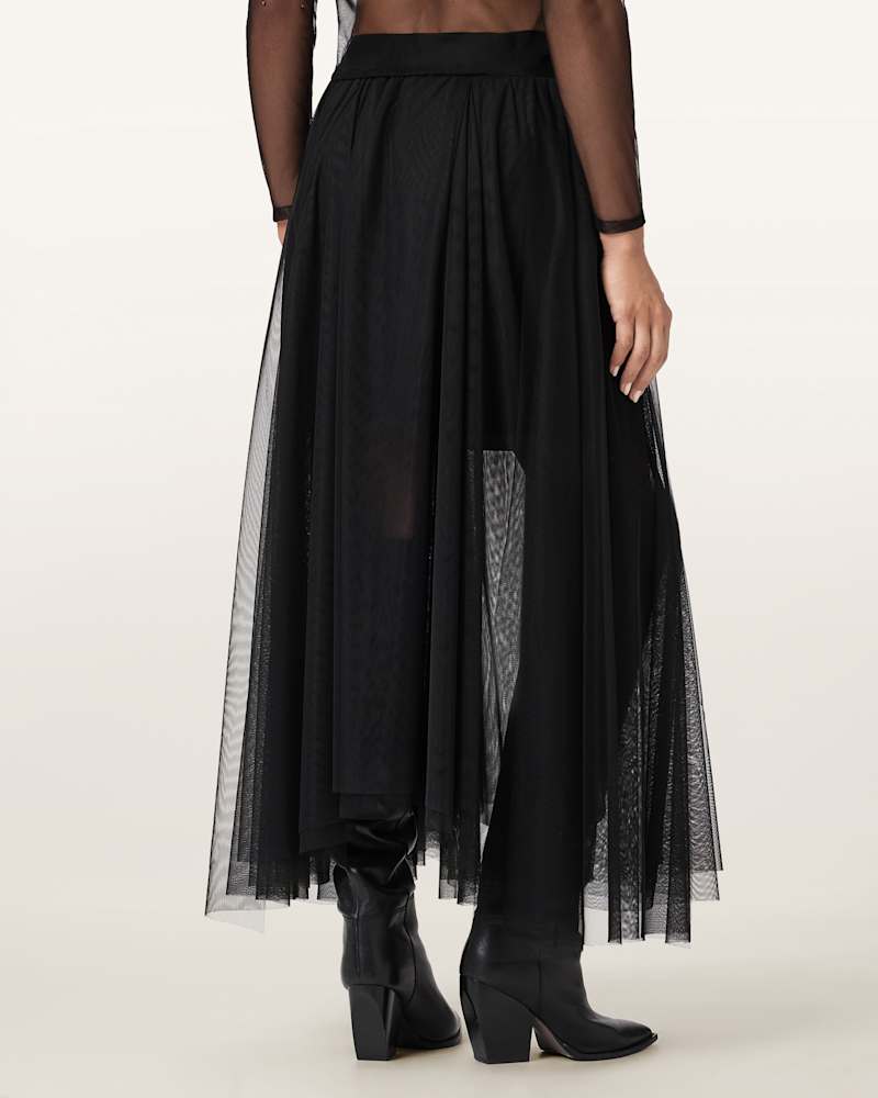 Ally Tulle Midi Skirt