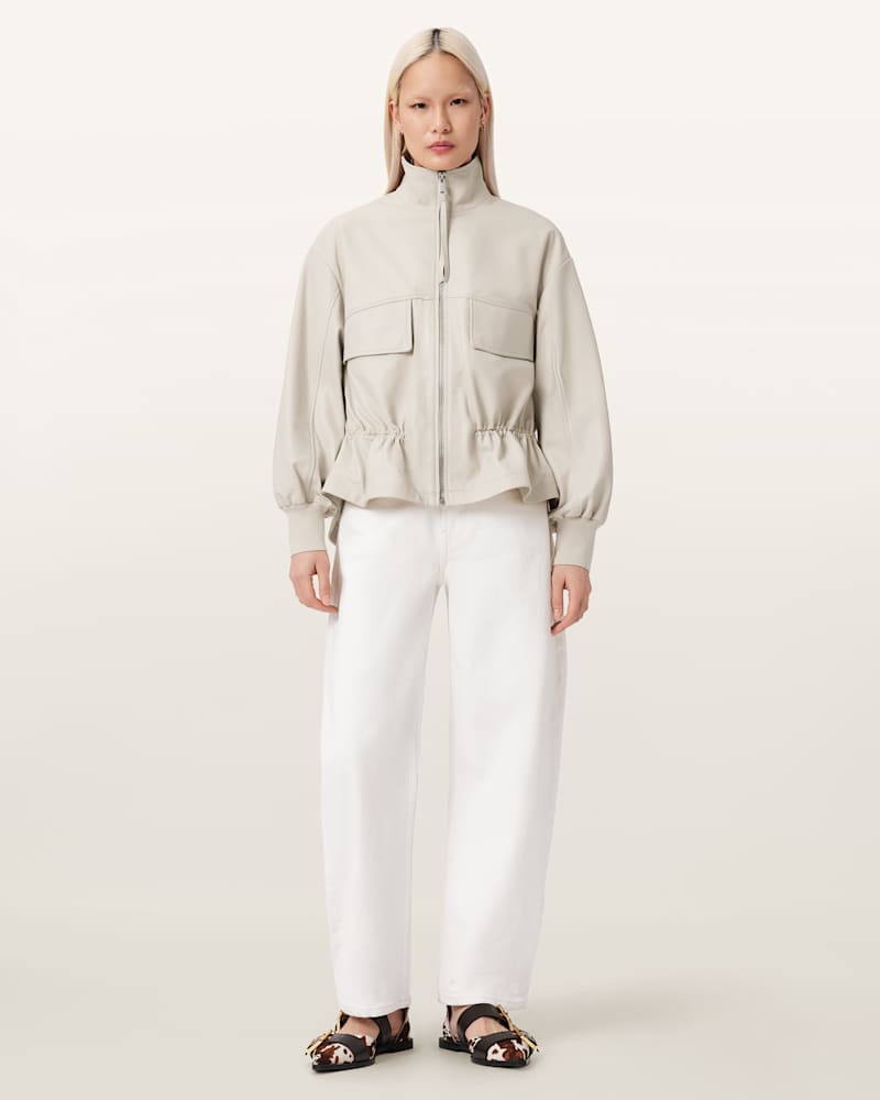 Flor Leather Jacket