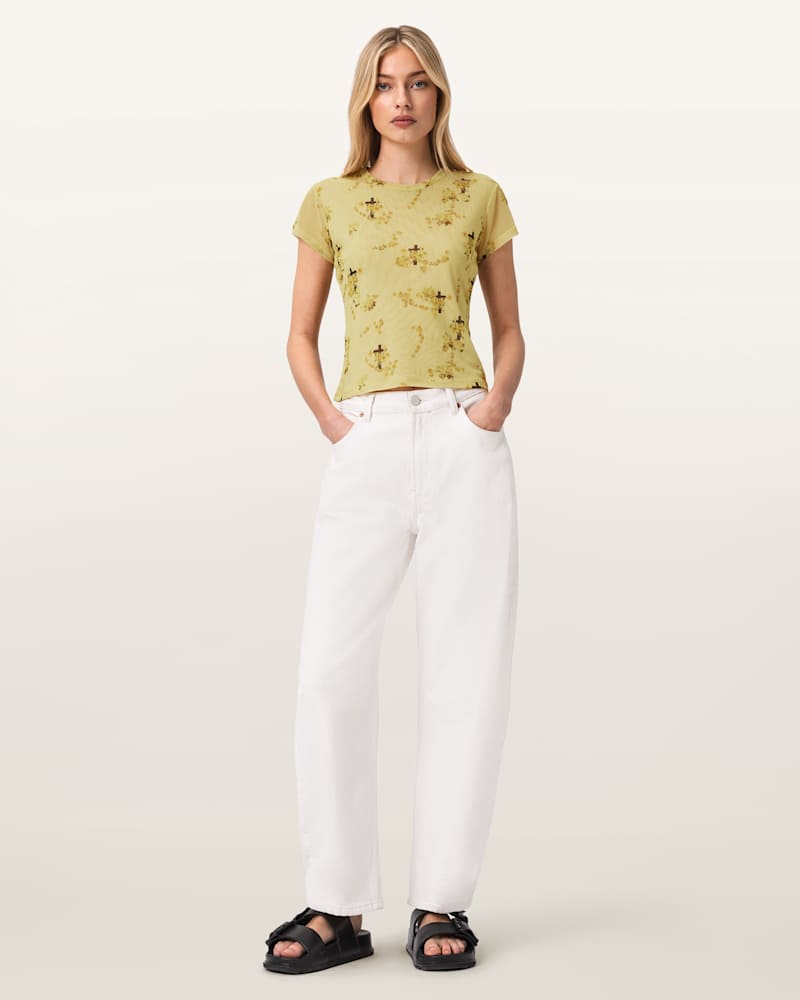 Ellie Mesh Floral T-Shirt