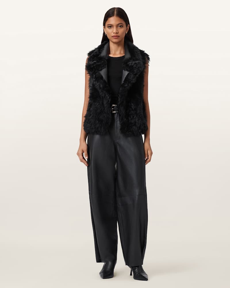 Luna Shearling Reversible Gilet