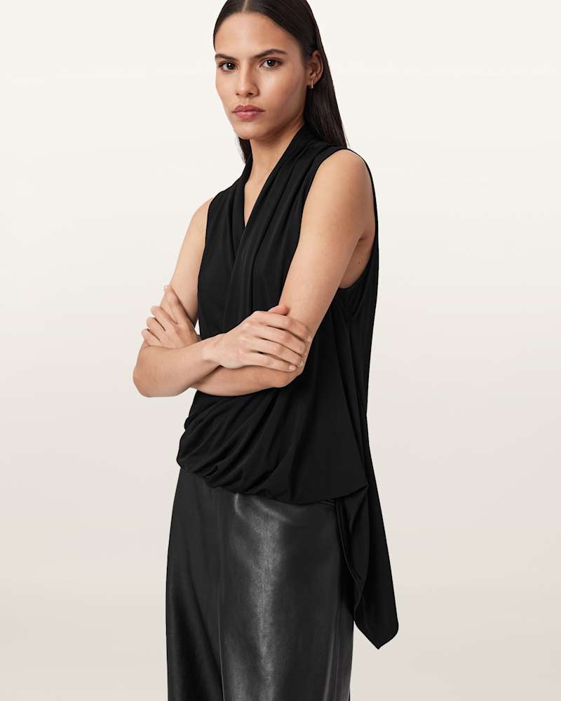 Adaline V-Neck Wrap Top