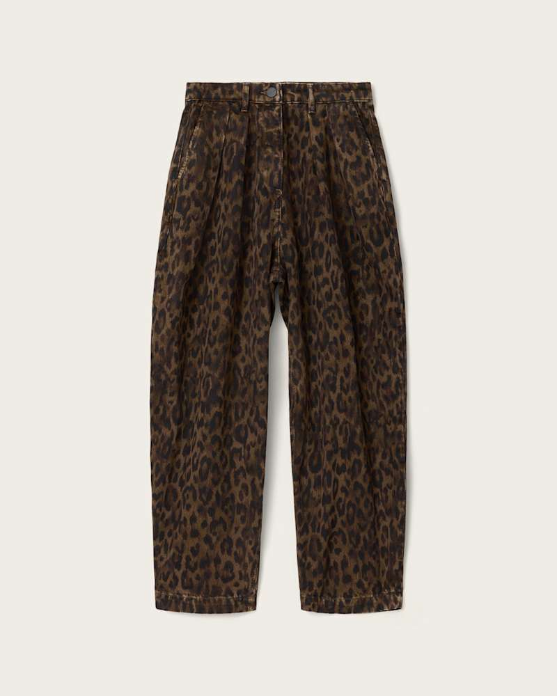 Becca Barrel Leg Denim Trousers