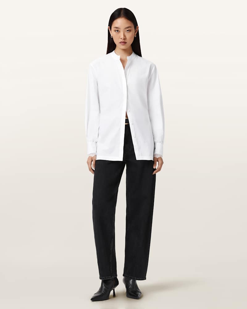Ethel Lace Trim Shirt