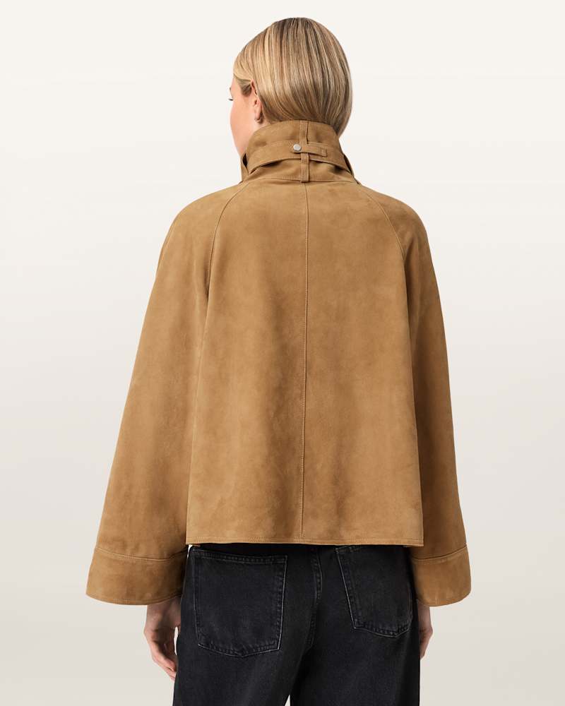 Rhodes Relaxed Fit Suede Jacket