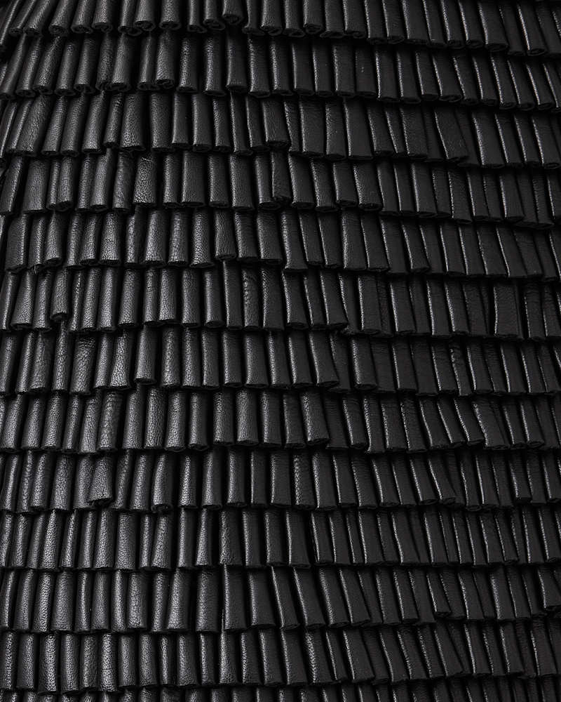 Krindle Leather Mini Skirt